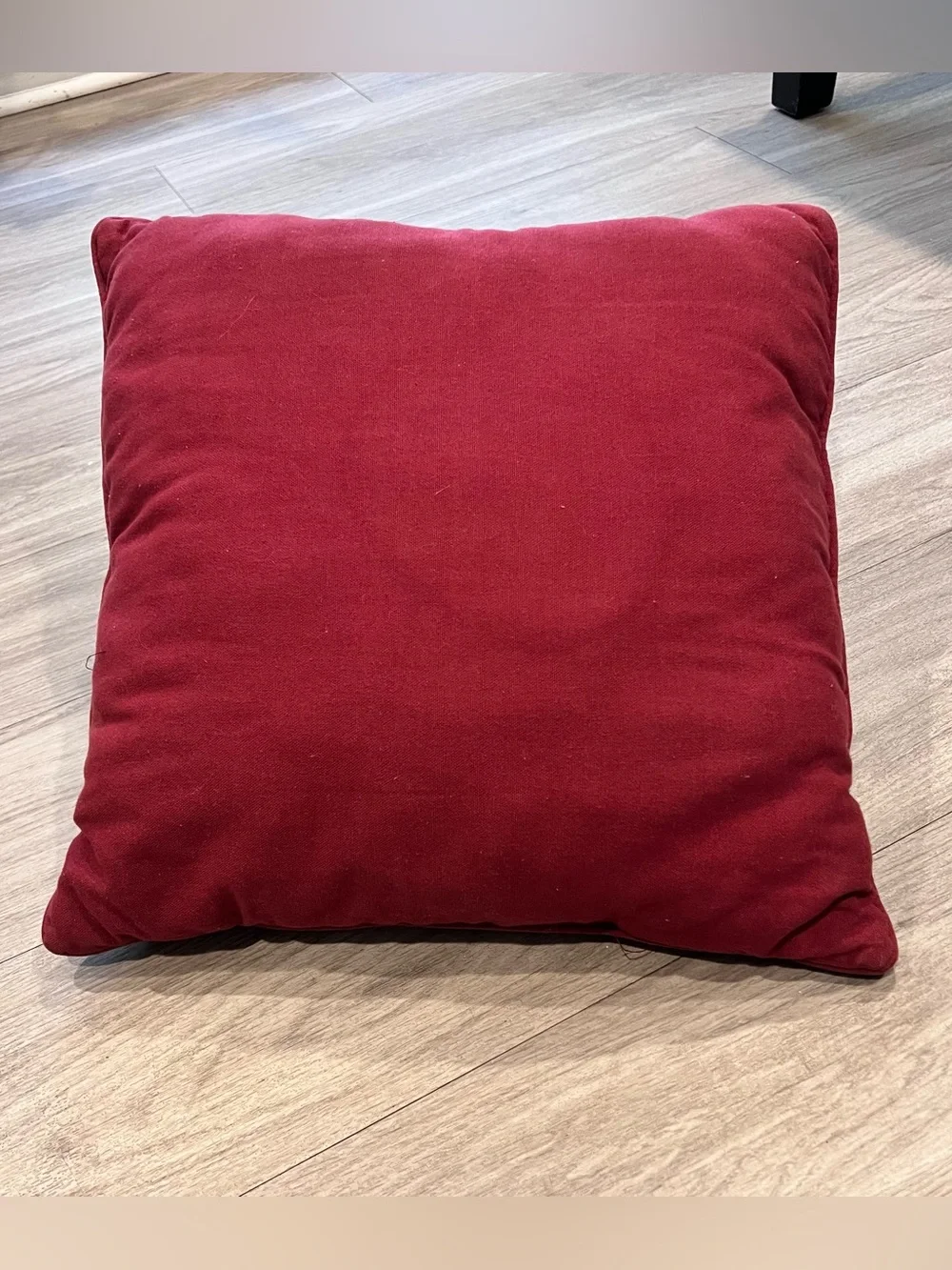 Festive Red Santa & Christmas Tree Decorative Throw Pillow - Set of 2